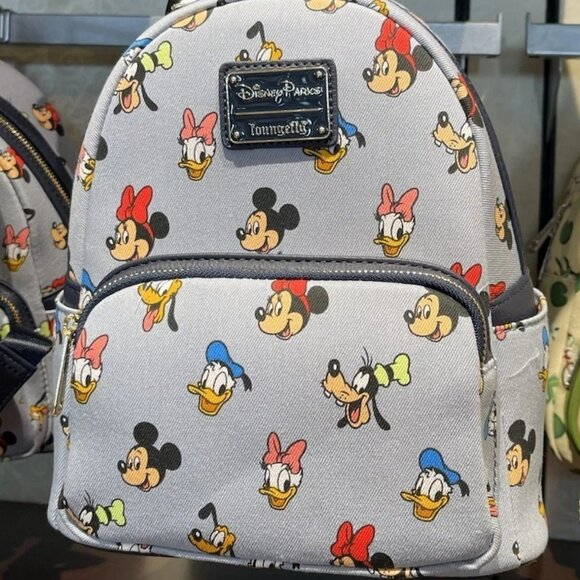 Loungefly Disney Parks 2025 Mickey Mouse And Friends Backpack NWT - Picture 1 of 2